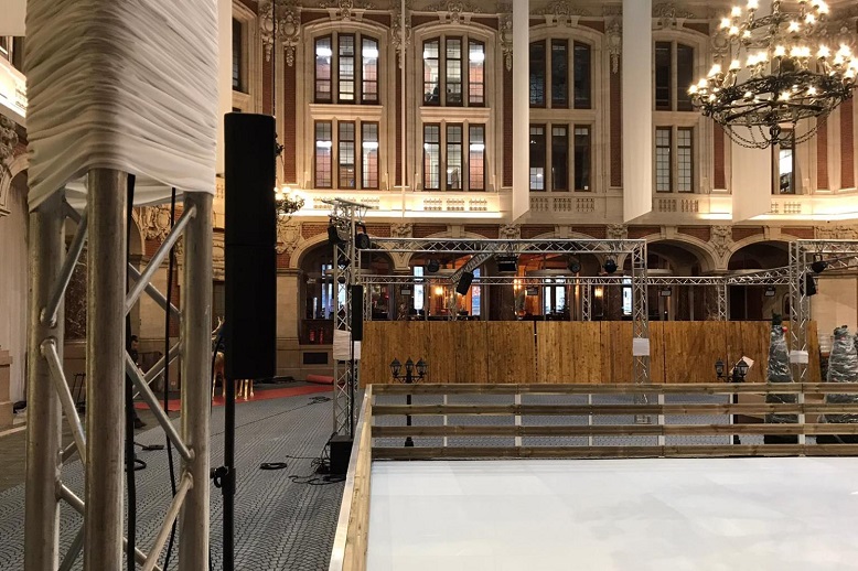 Patinoire au Palais de la Bourse