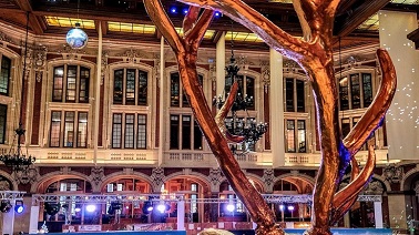 Patinoire au Palais de la Bourse