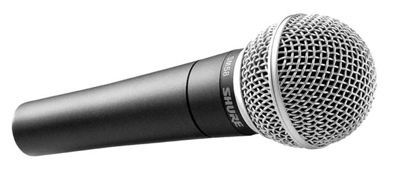 Micro filaire Shure SM58, Micros