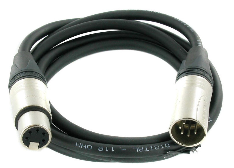 Cable DMX5 2m