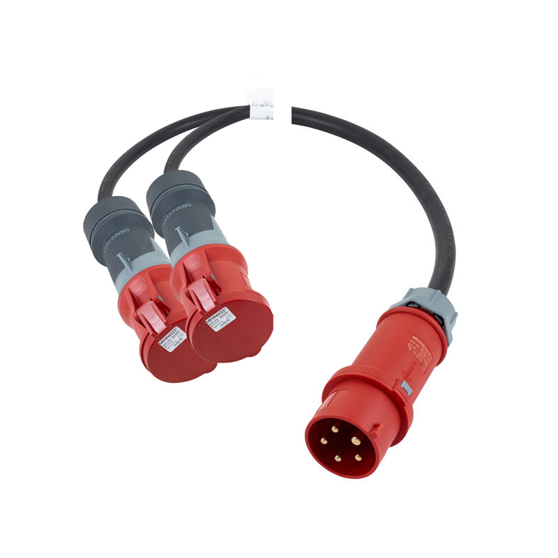 Adaptateur tétra 63 male / 2 x 32 femelle