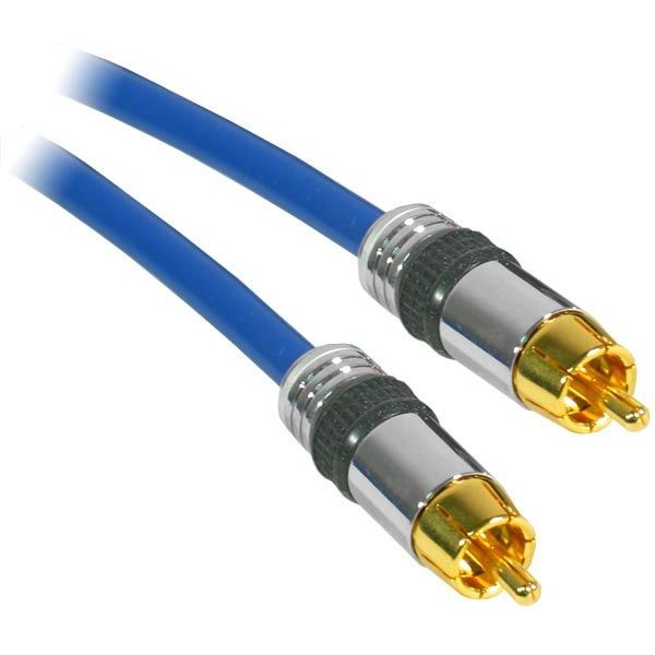 Cable video haute résolution RCA / RCA 10m