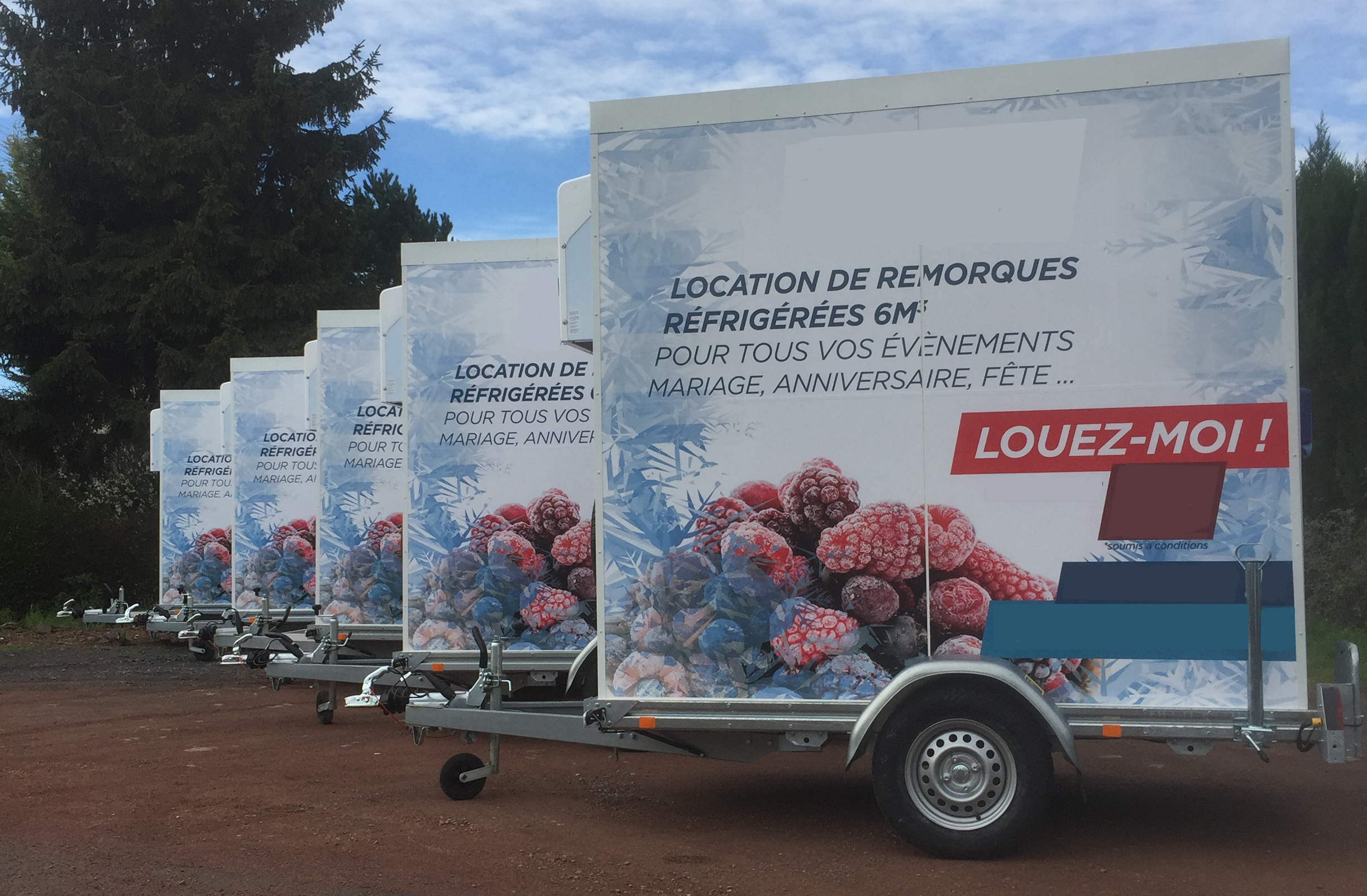 Location Remorque frigorifique