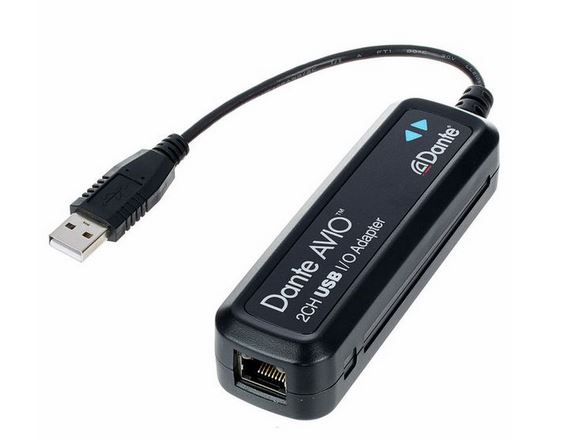 Dante AVIO USB IO Adapter 2x2