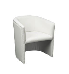 Location Fauteuil club Sim blanc